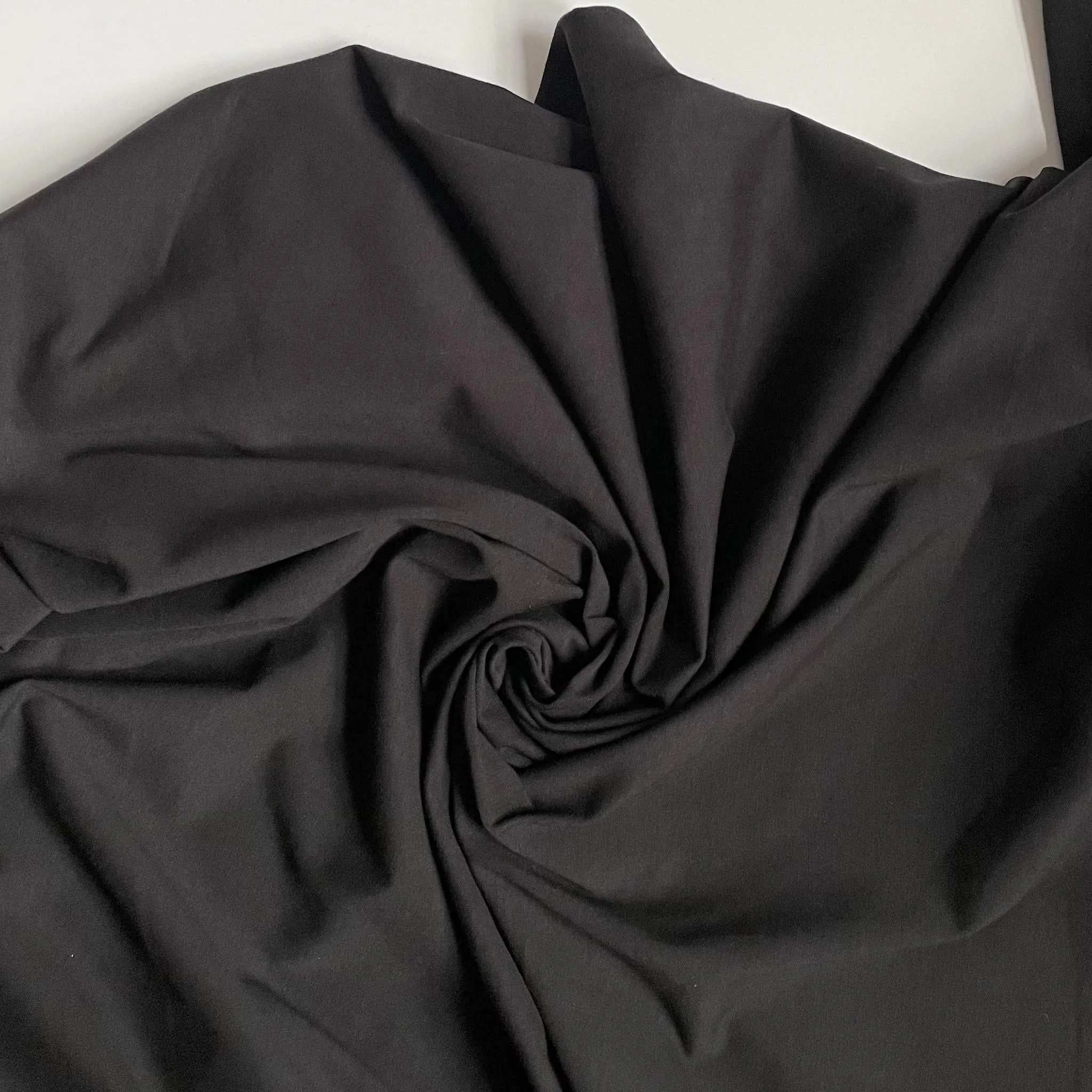 1-1/4 yard Remnant : Pima Cotton Jersey - Black