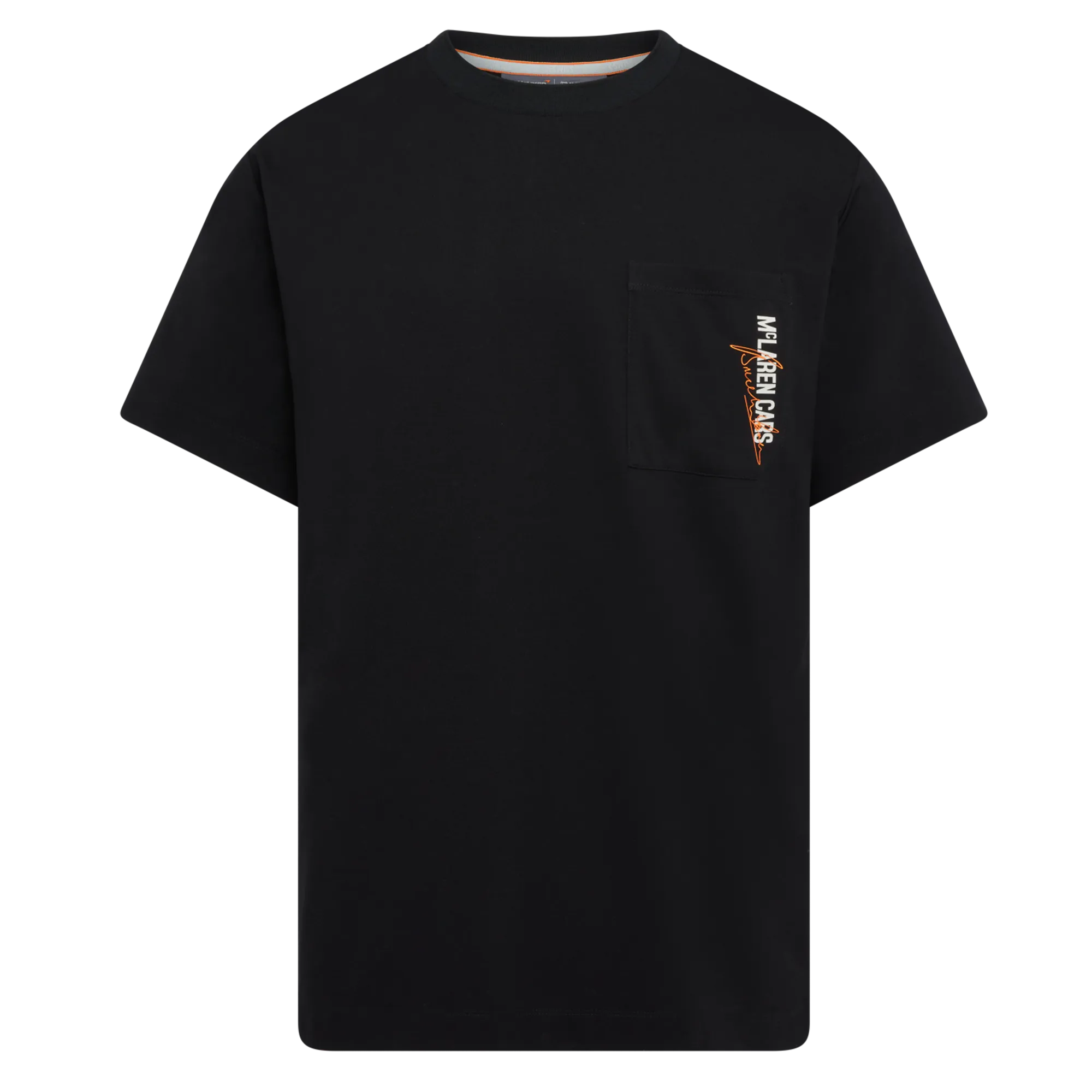 109355-008 | MCLAREN CARS POCKET TEE | BLACK