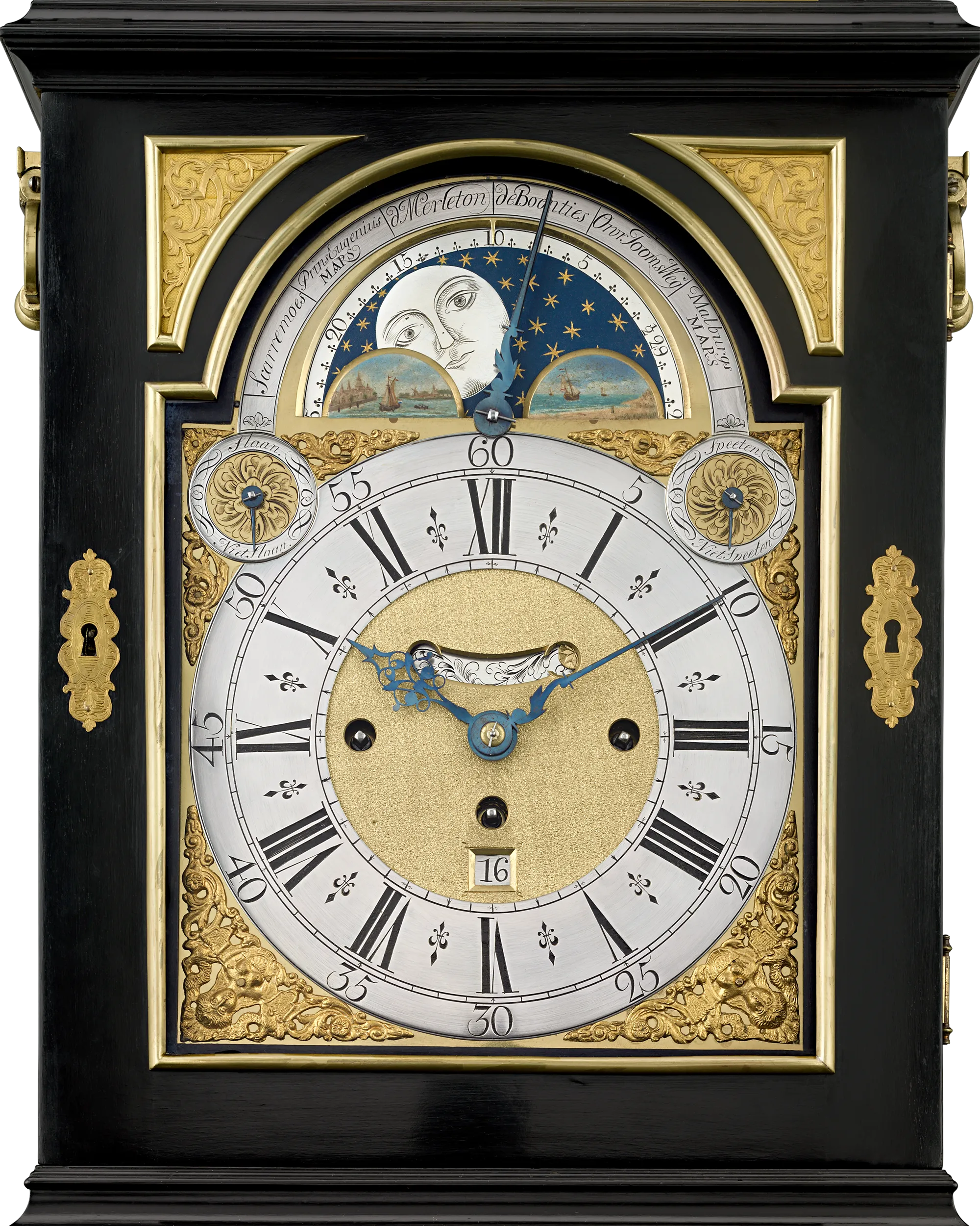 18th-Century Dutch Musical Bracket Clock