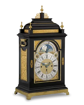 18th-Century Dutch Musical Bracket Clock