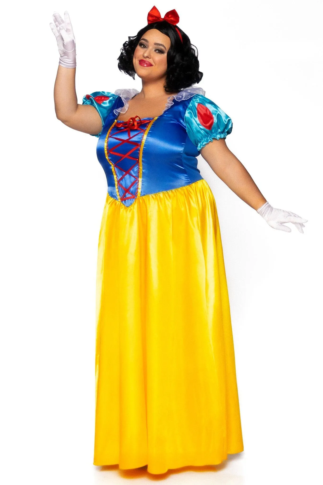 2 Pc Classic Snow White Plus Size