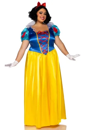 2 Pc Classic Snow White Plus Size