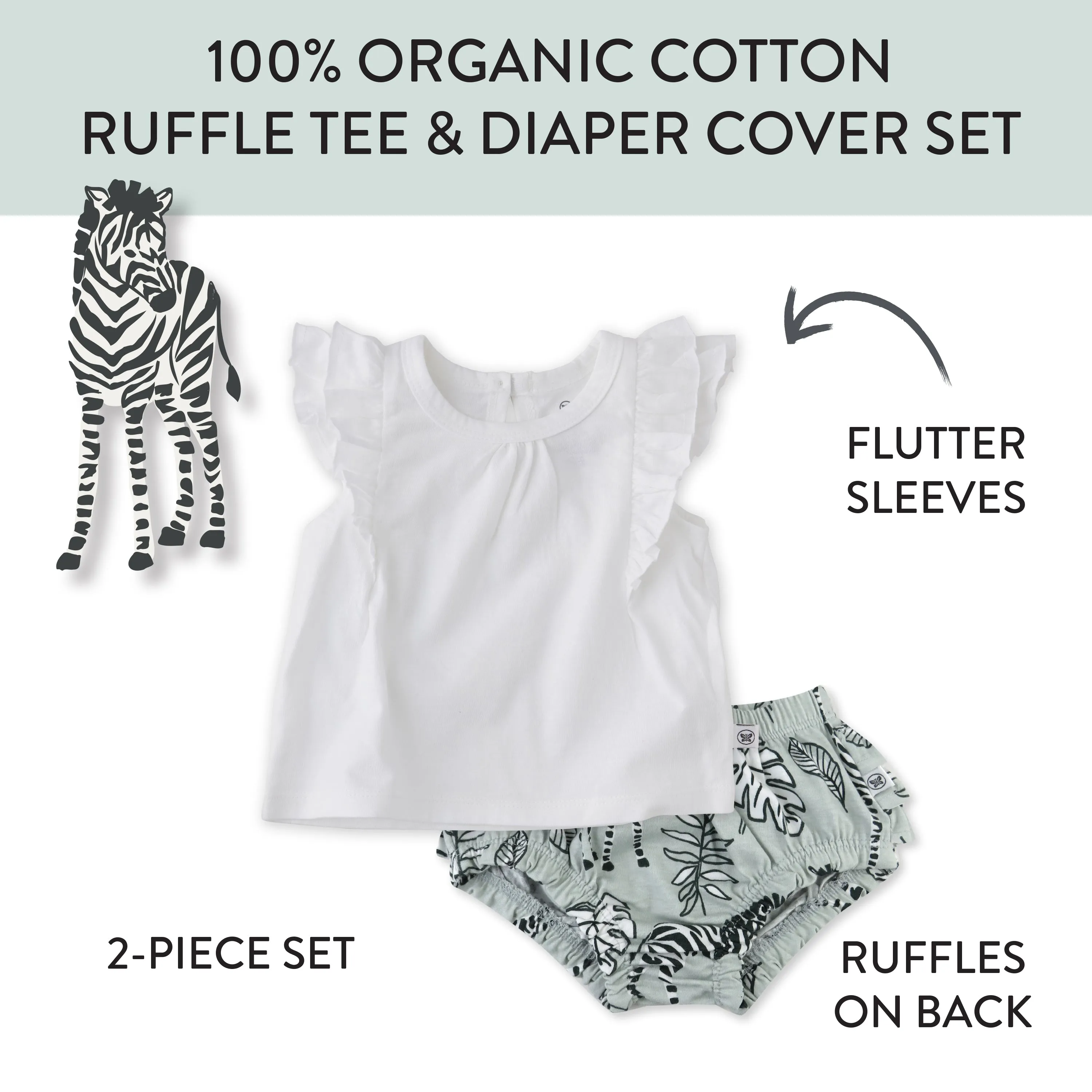 2-Piece Top with Diaper Cover