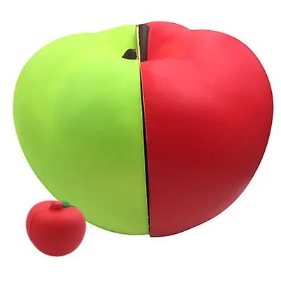 24cm*23cm*13cm red Big Size Apple slow rebound toy Squishy Vent Decompression Pu Toy AZ18790