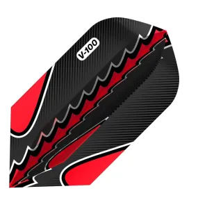 30-1800 Viper V-100 Flux Flights Slim Black / Red