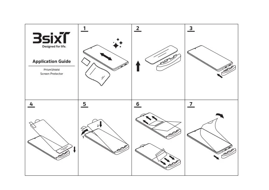 3sixT PrismShield Classic Curved TPU SP Samsung Galaxy S21 