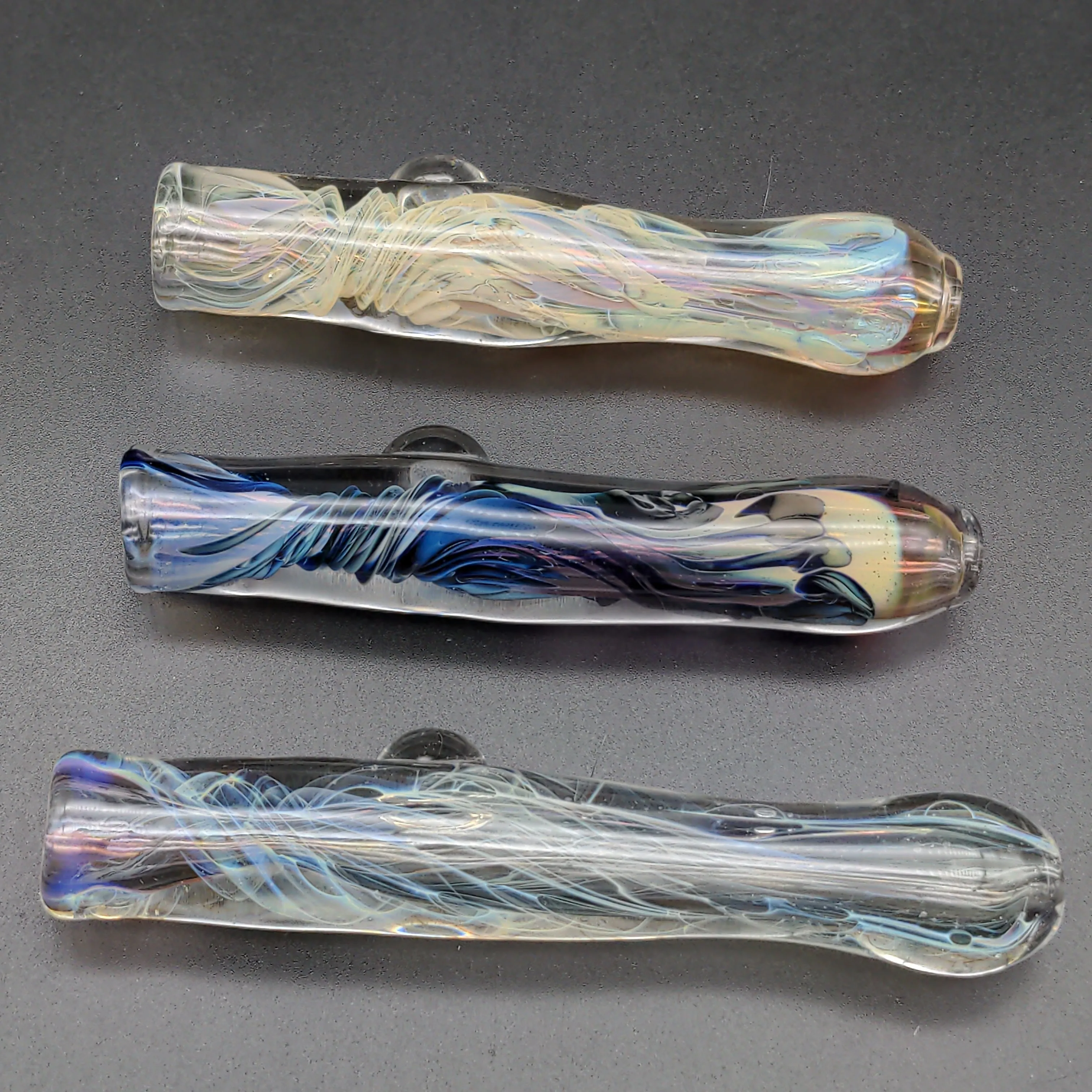 4 Twisted Fume Heady Chillums - by Over__Glass