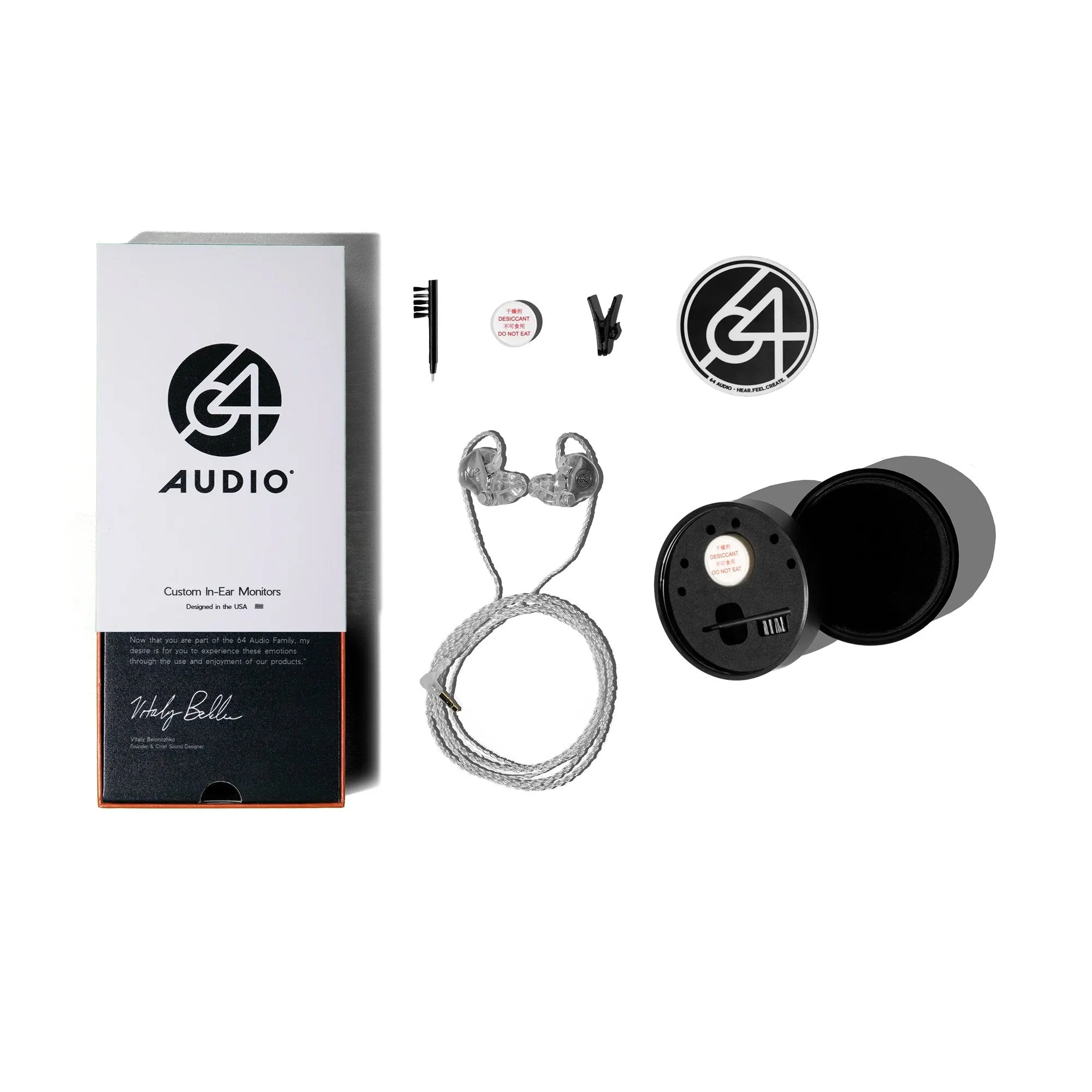 64 Audio A2e Custom In-Ear Earphones