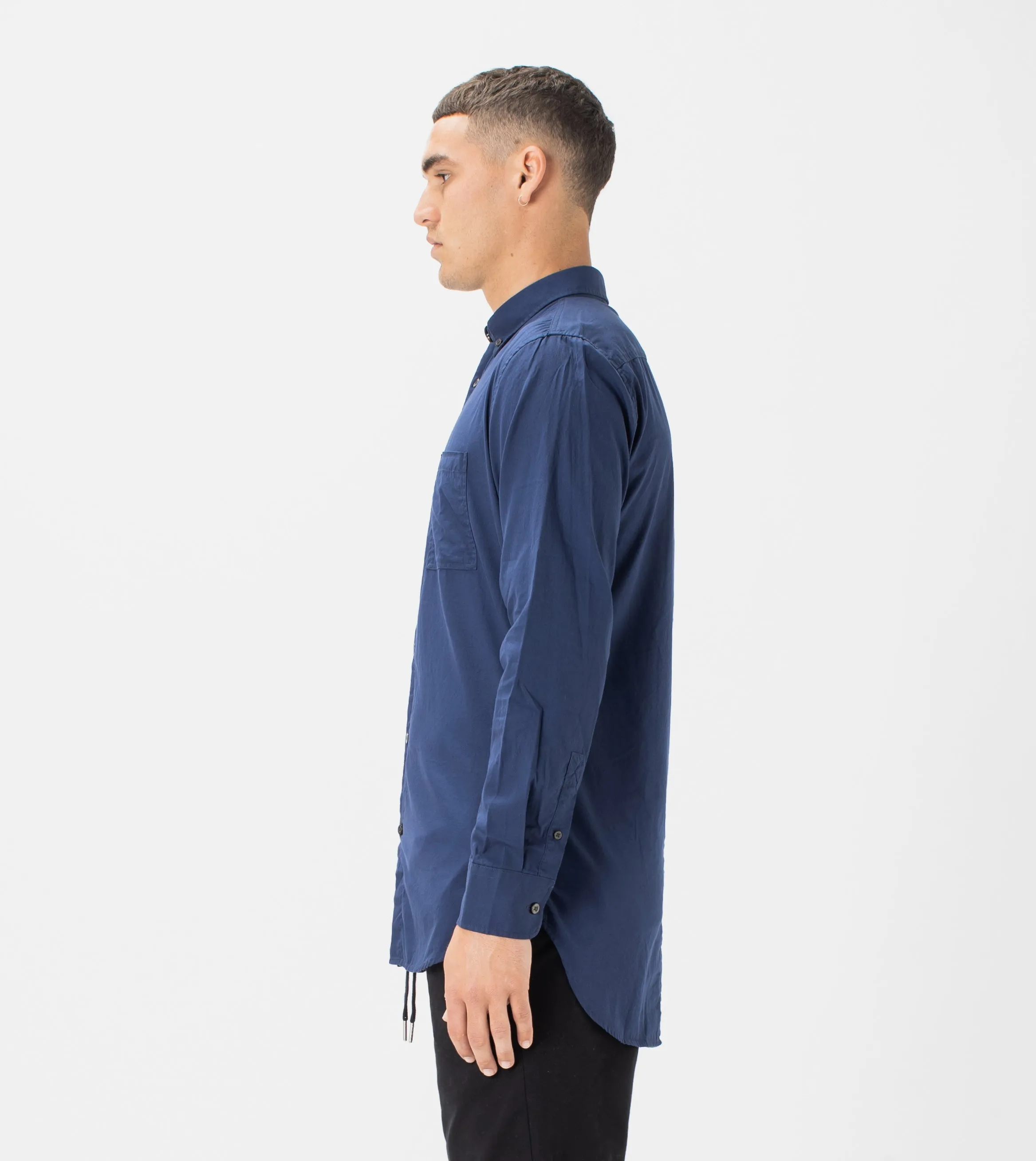 7 Foot LS Oxford Shirt Navy