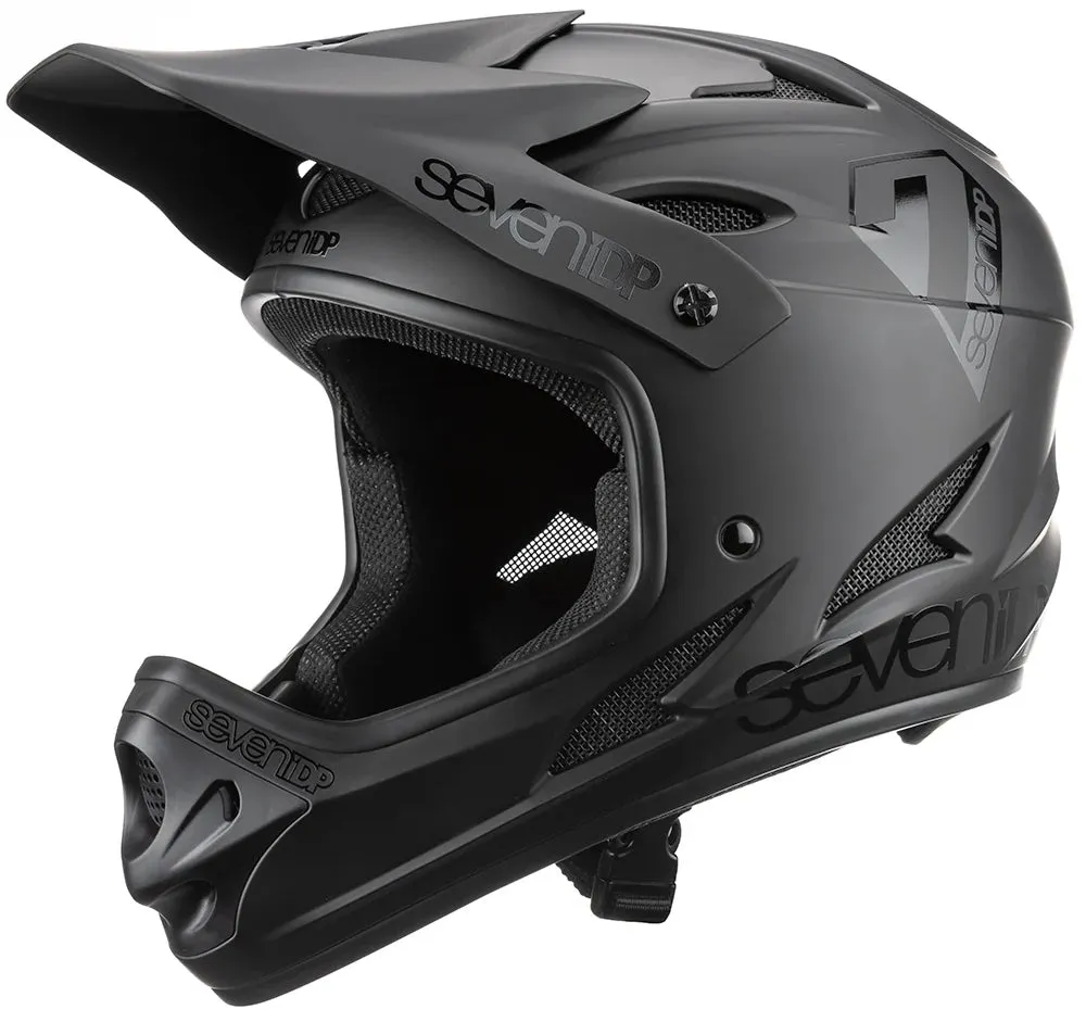 7iDP M1 Full Face Cycling Helmet - Black