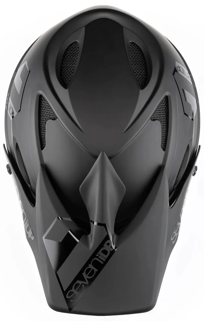 7iDP M1 Full Face Cycling Helmet - Black