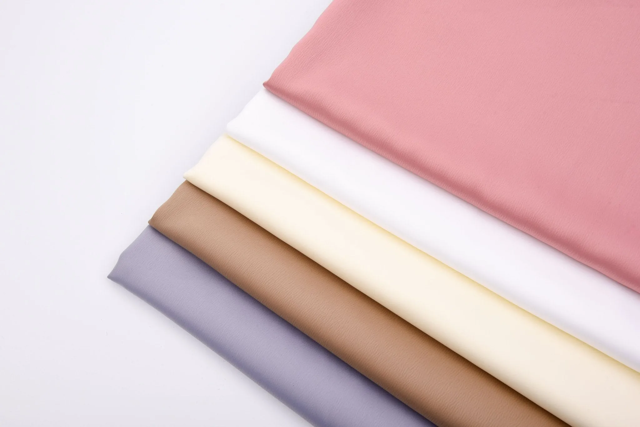 7oz matte Bridal Crepe Satin Fabric