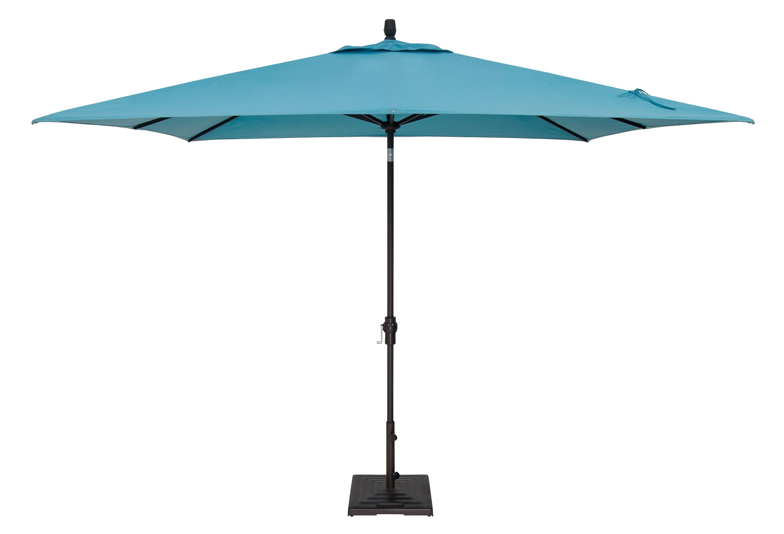 8' x 10' Rectangle Auto Tilt Market Umbrella by Treasure Garden