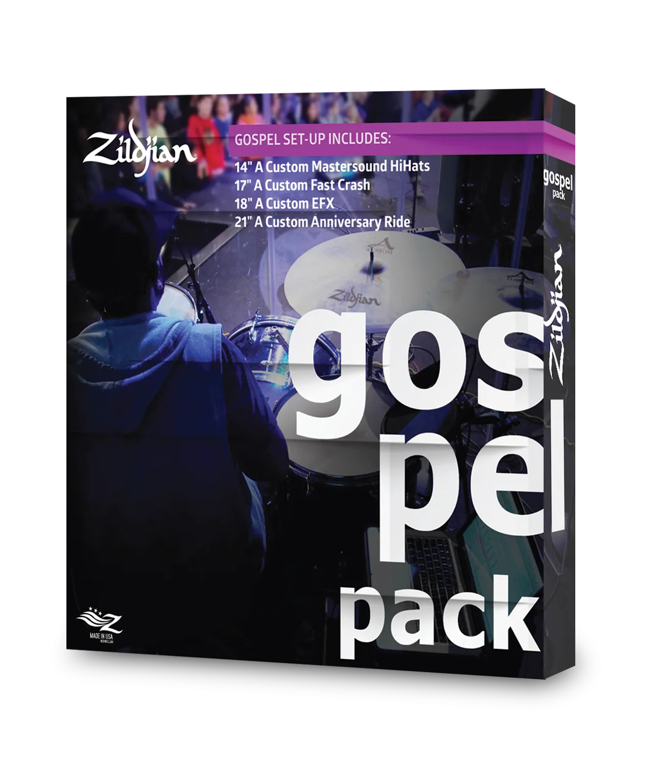 A Custom Gospel Cymbal Pack