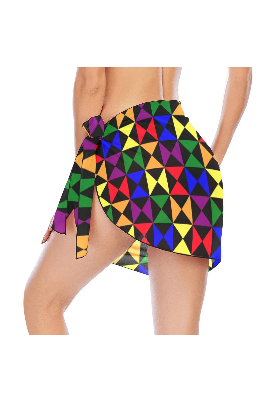 Abstract Pride Beach Sarong Wrap