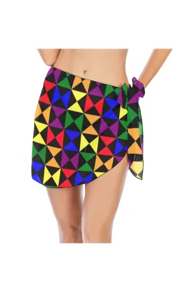 Abstract Pride Beach Sarong Wrap