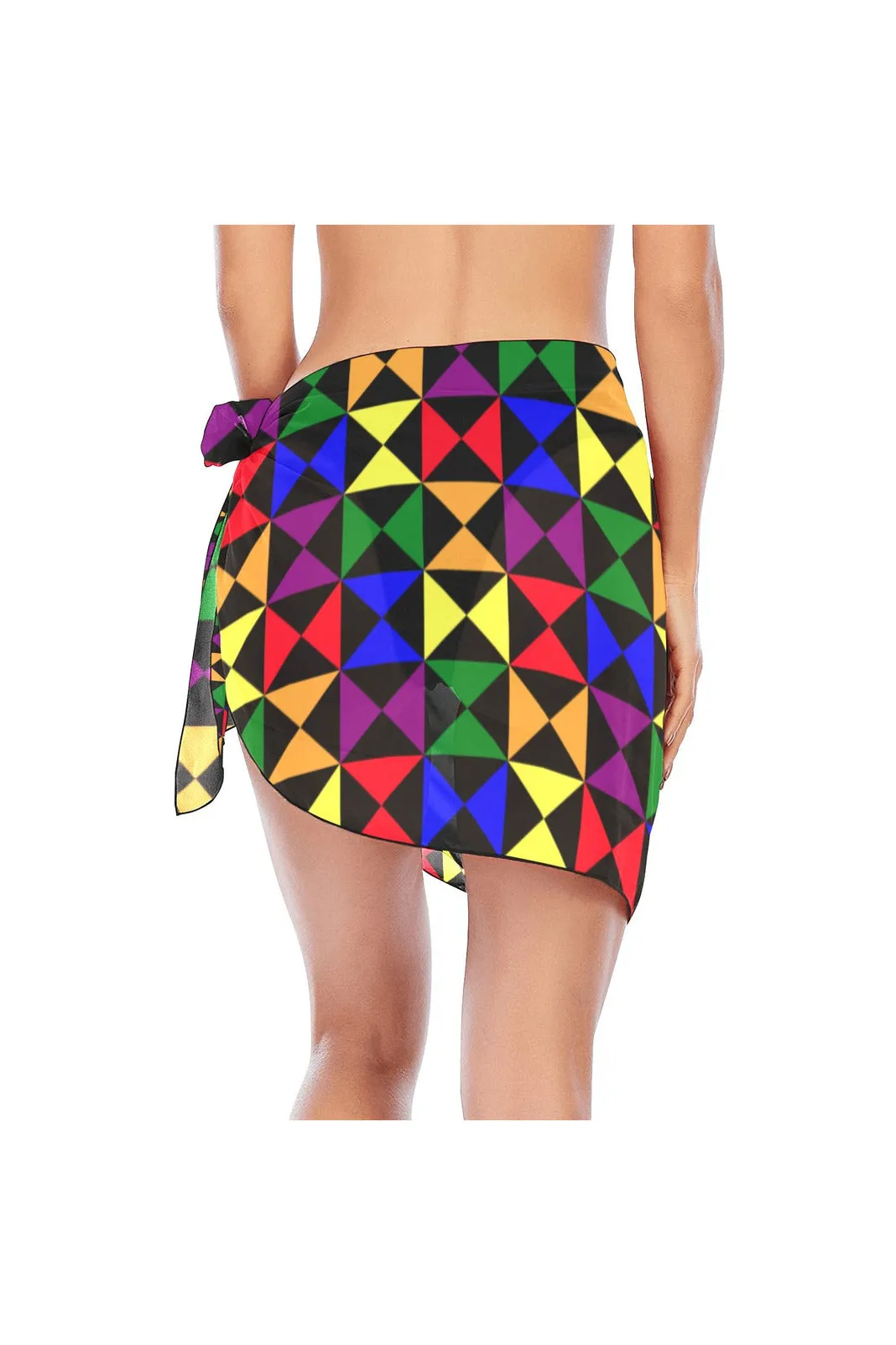 Abstract Pride Beach Sarong Wrap