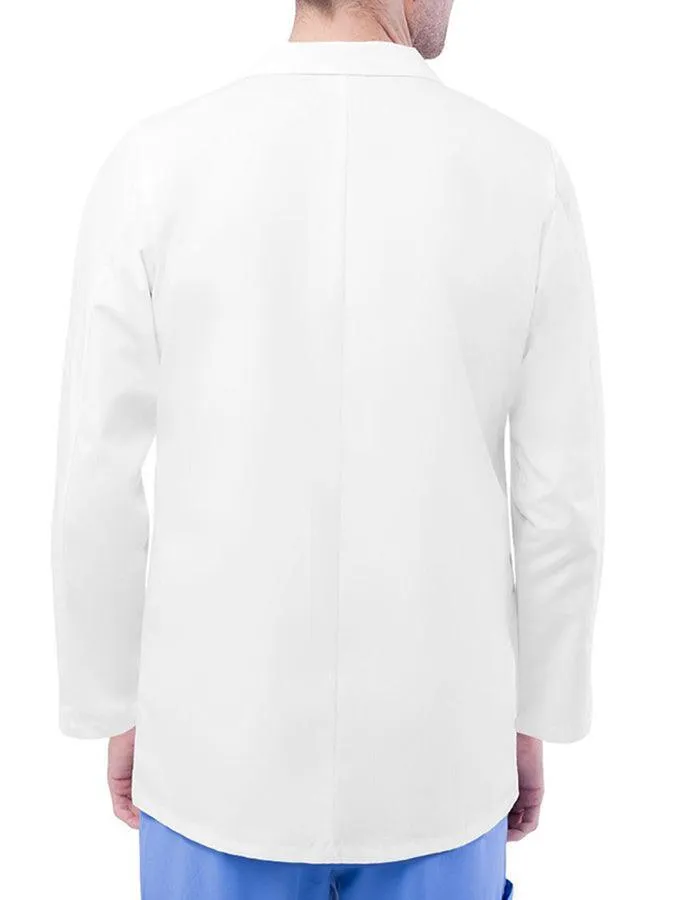 Adar 30 Inch Unisex Three Pocket Consultation Short Lab Coat