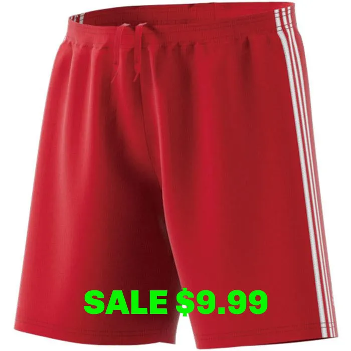 ADIDAS CONDIVO 18 SHORTS - Red/White