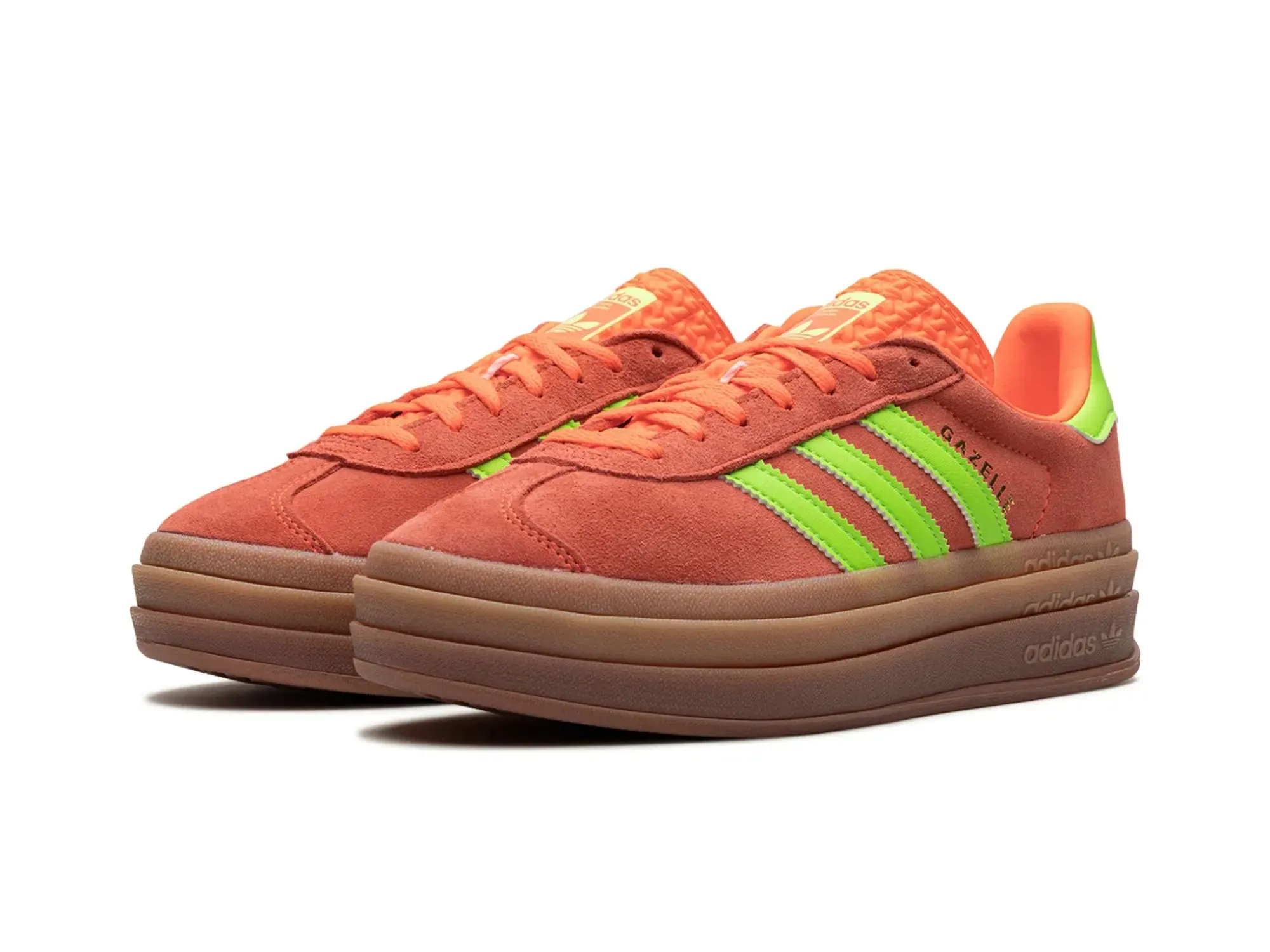 Adidas Gazelle Bold "Solar Orange Solar Green"