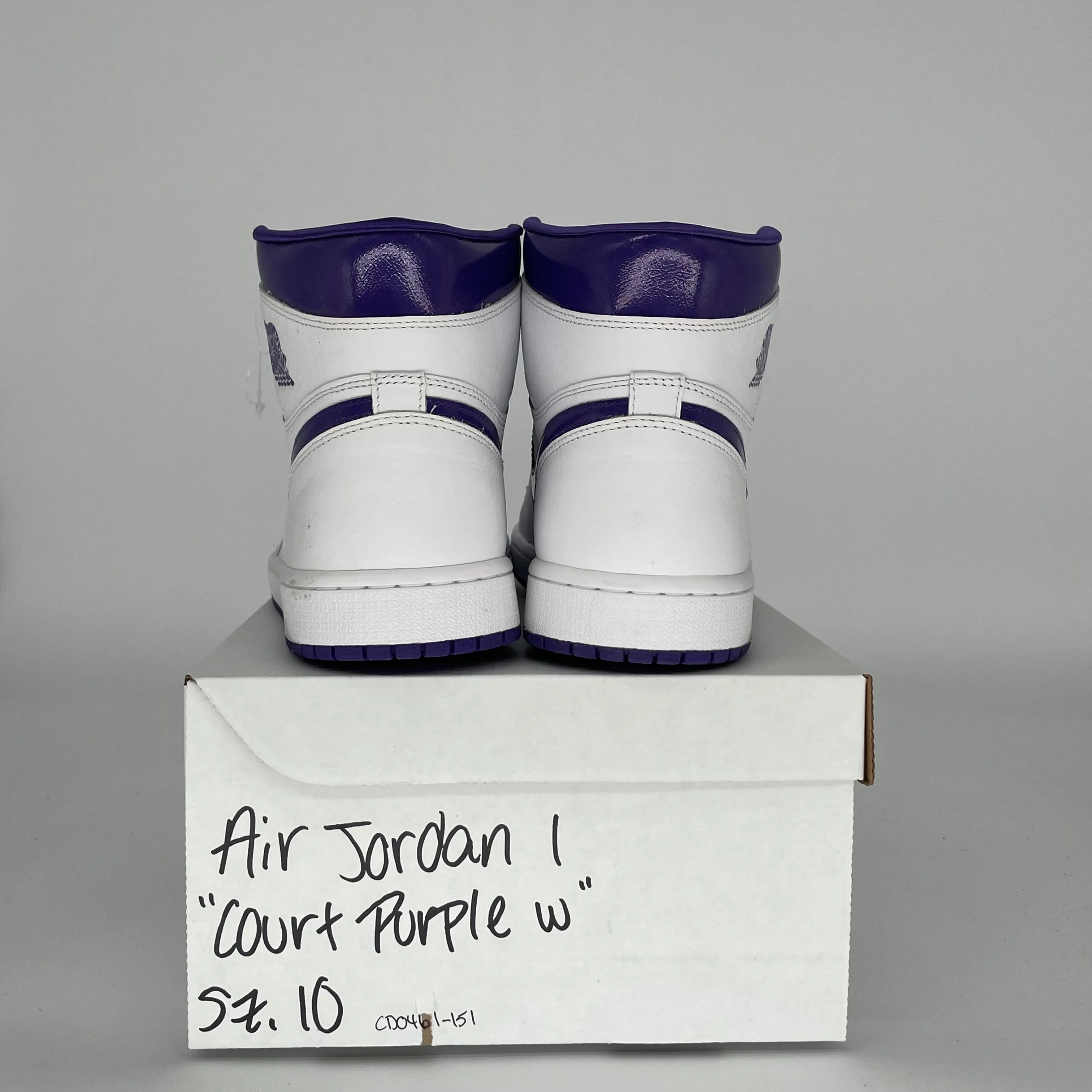 AIR JORDAN 1 COURT PURPLE W SIZE 10/11.5W CD0461-151