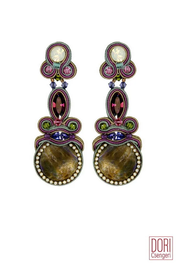 Alice Statement Clip-on Earrings