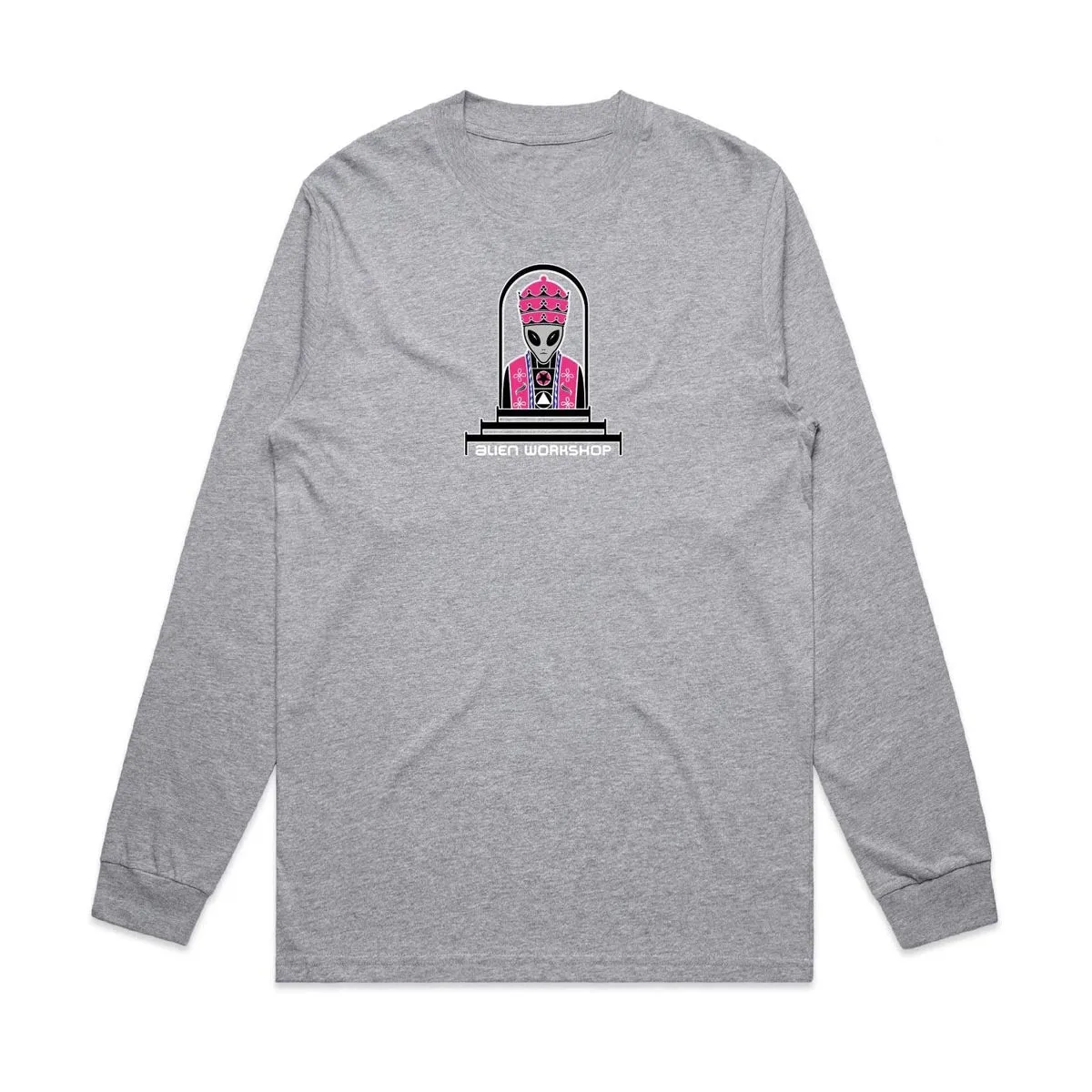 Alien Workshop Priest Long Sleeve T-Shirt - Athletic Grey