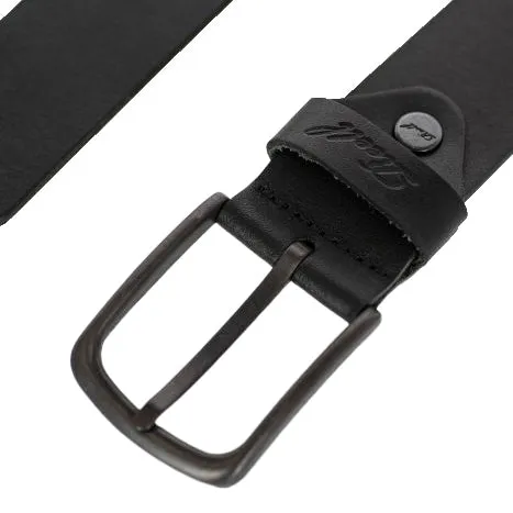 All Black Buckle Belt