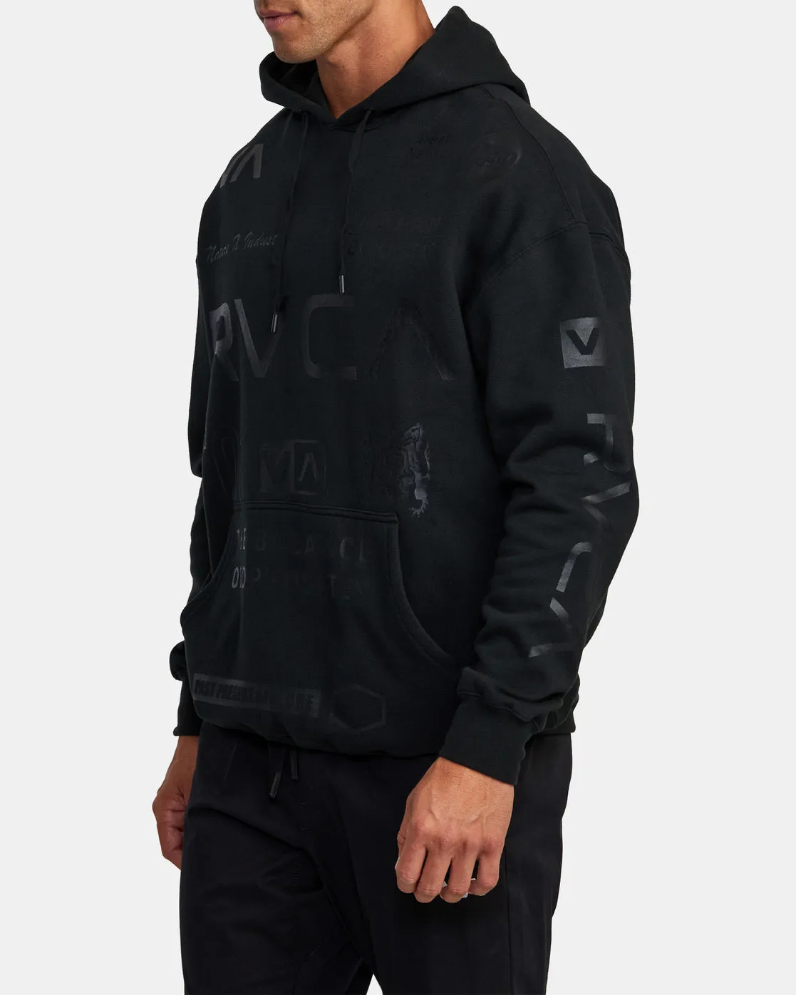 All Brand Sport Workout Hoodie - Black Tonal