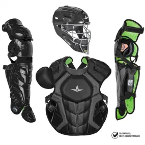 All Star S7 Axis Adult NOCSAE Certified Catchers Set - Solid Colors