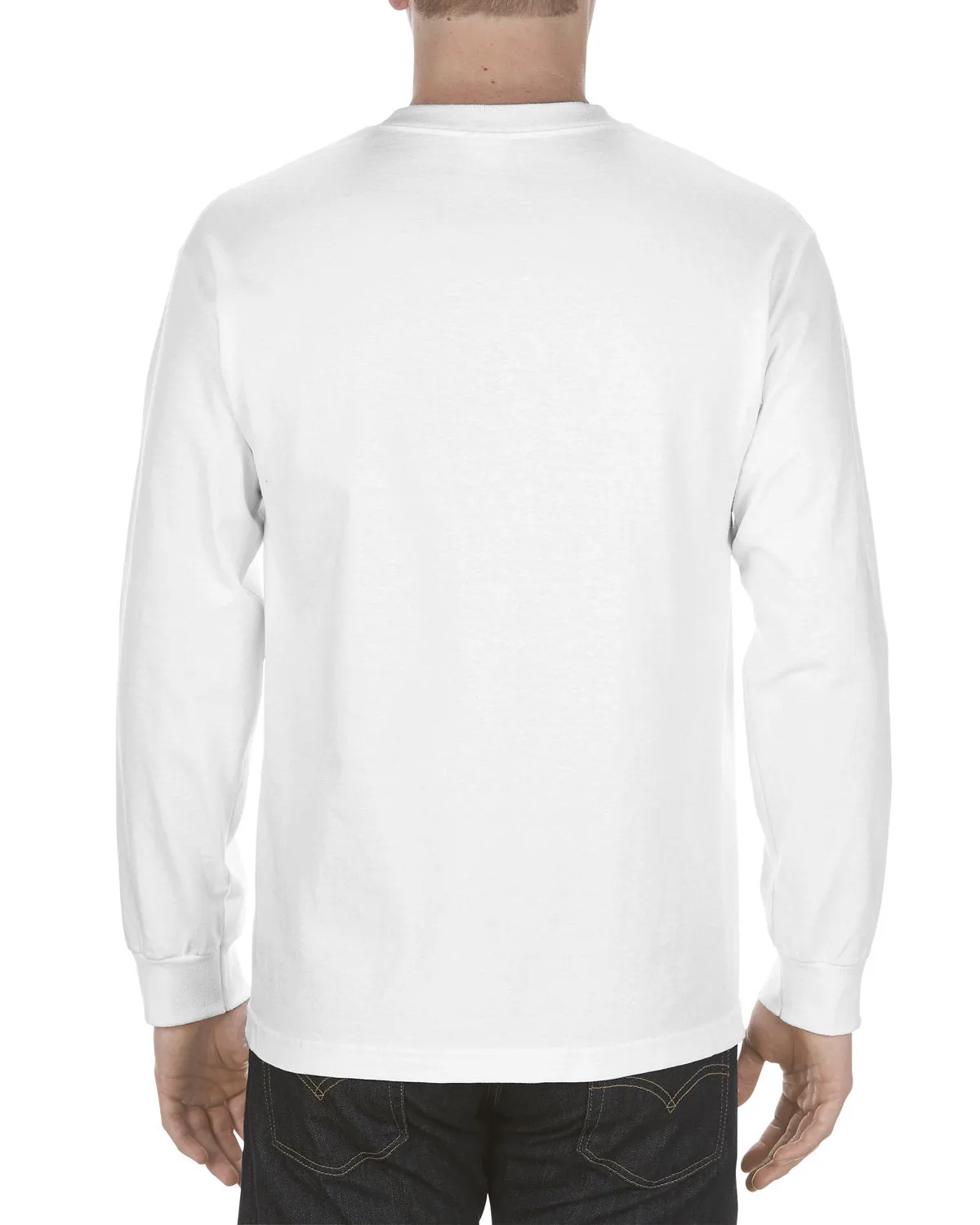 Alstyle AL1904 Adult 5.1 oz., 100% Soft Spun Cotton Long-Sleeve T-Shirt