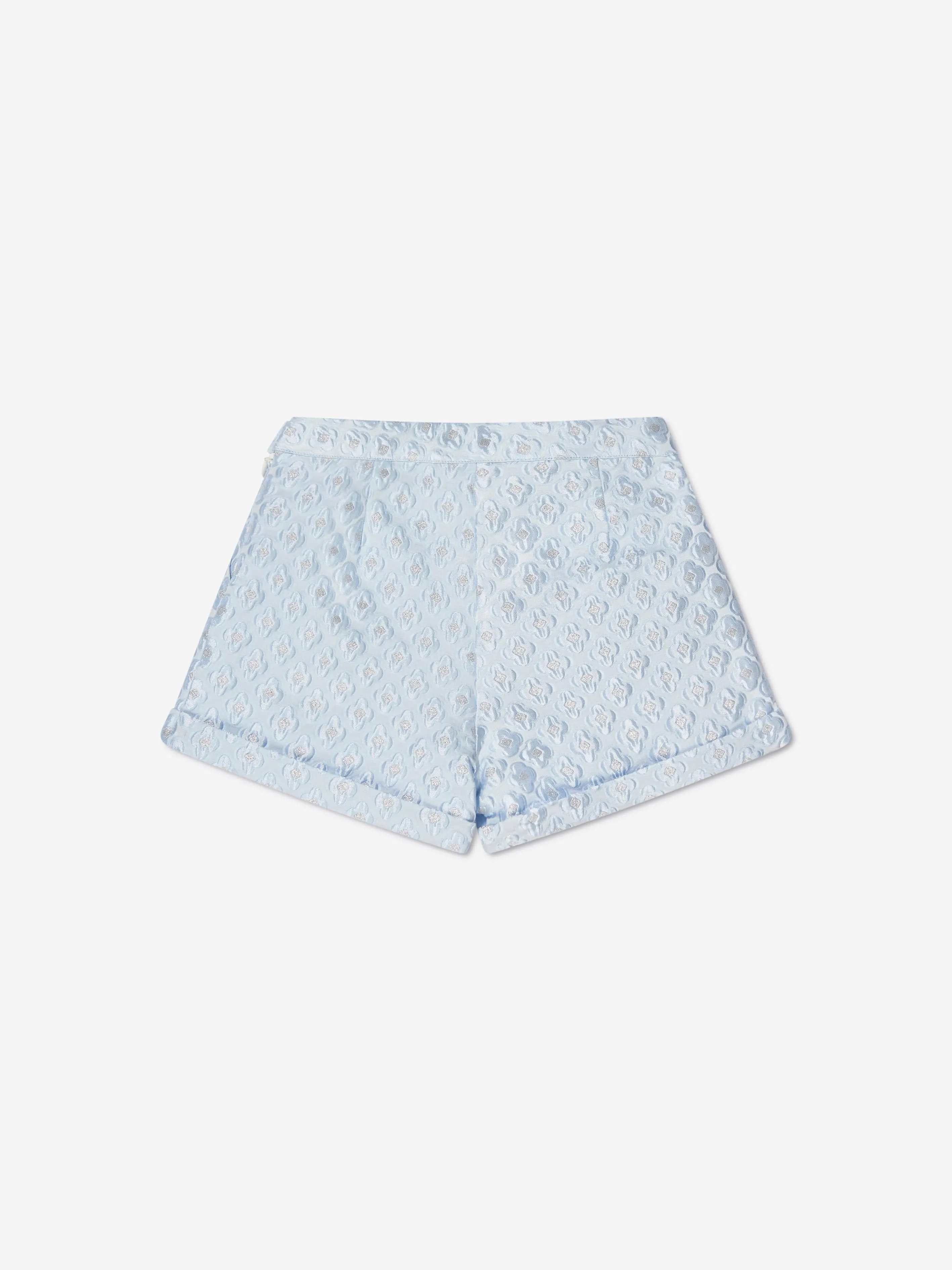 Angels Face Girls Nita Jacquard Shorts in Blue