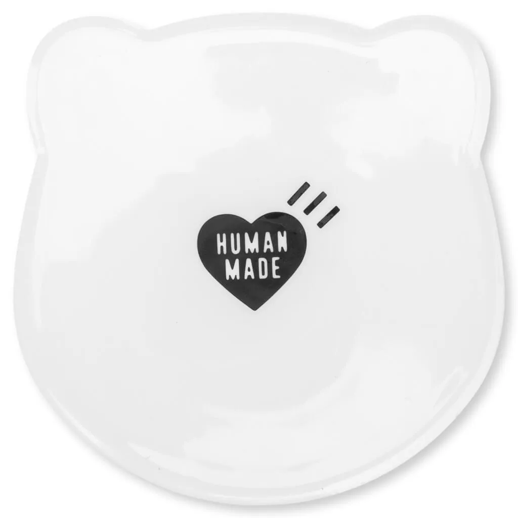 Animal Rubber Coaster - White