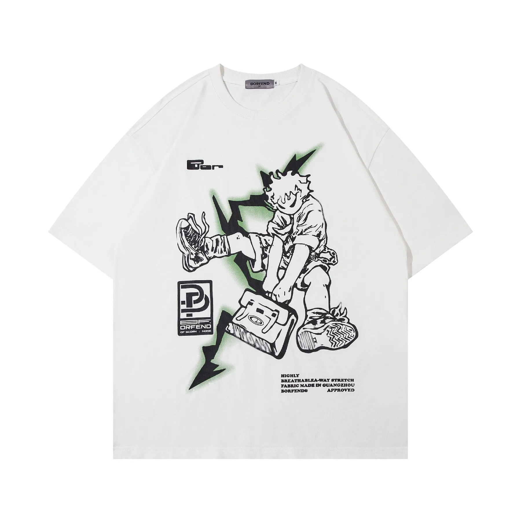 Anime Line | Anime Character Printed T-Shirt