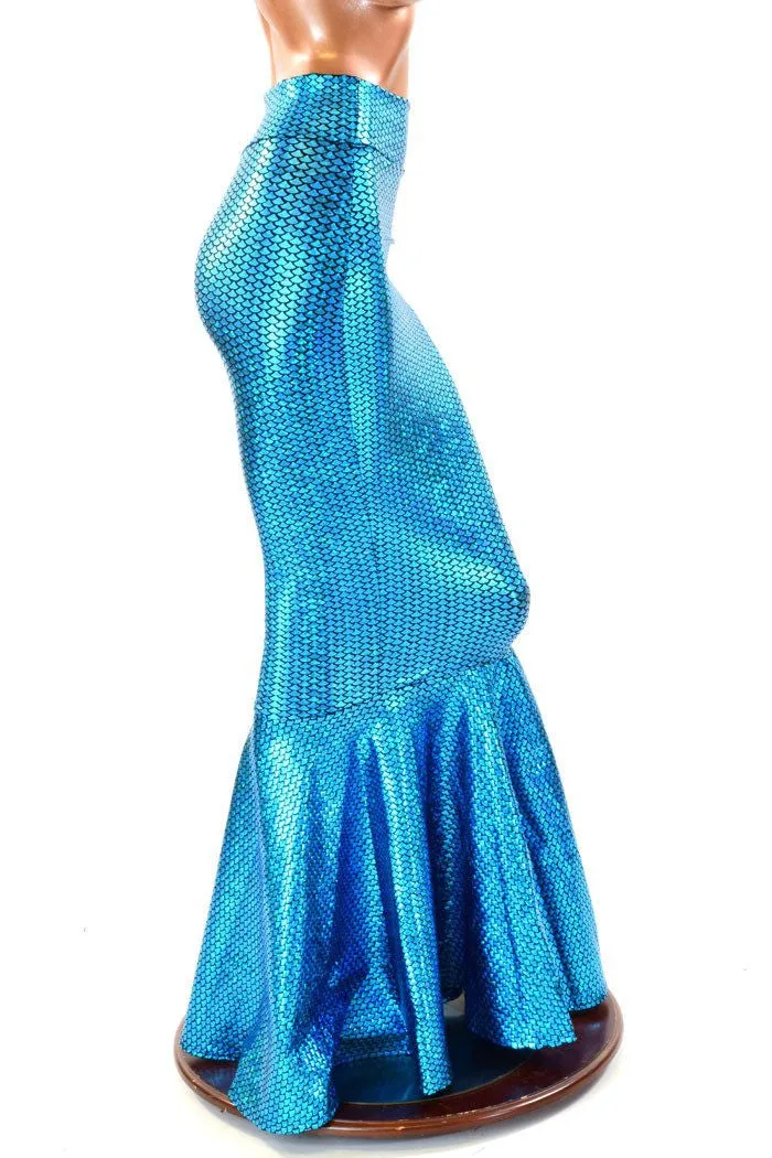 Aquamarine Mermaid Skirt