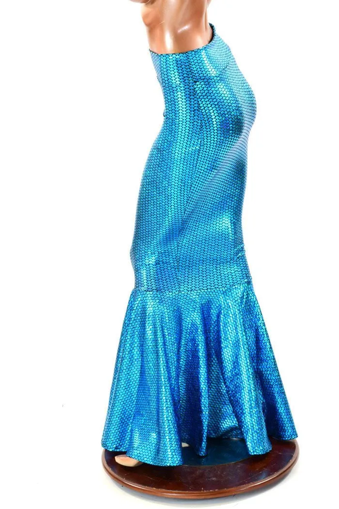 Aquamarine Mermaid Skirt