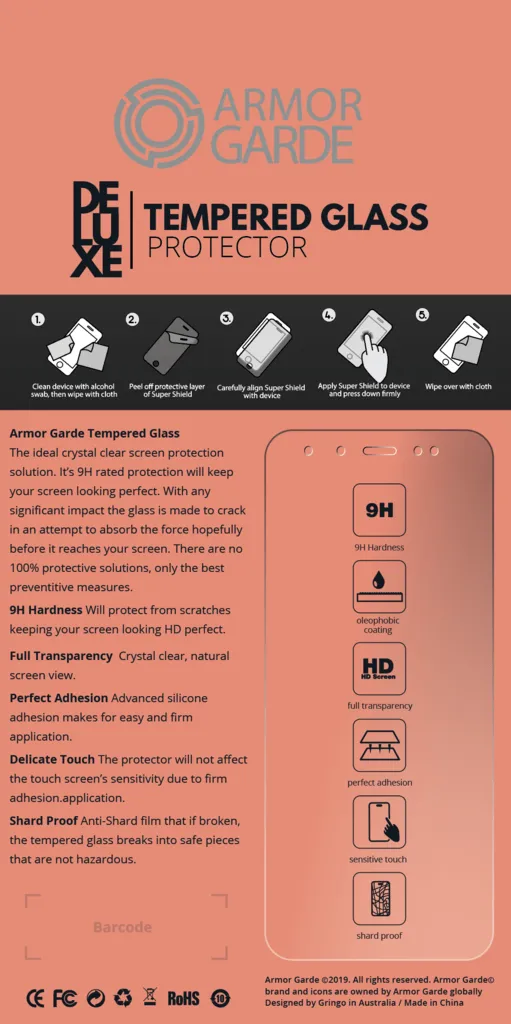 ARMORGARDE TEMPERED GLASS FOR IPHONE 11