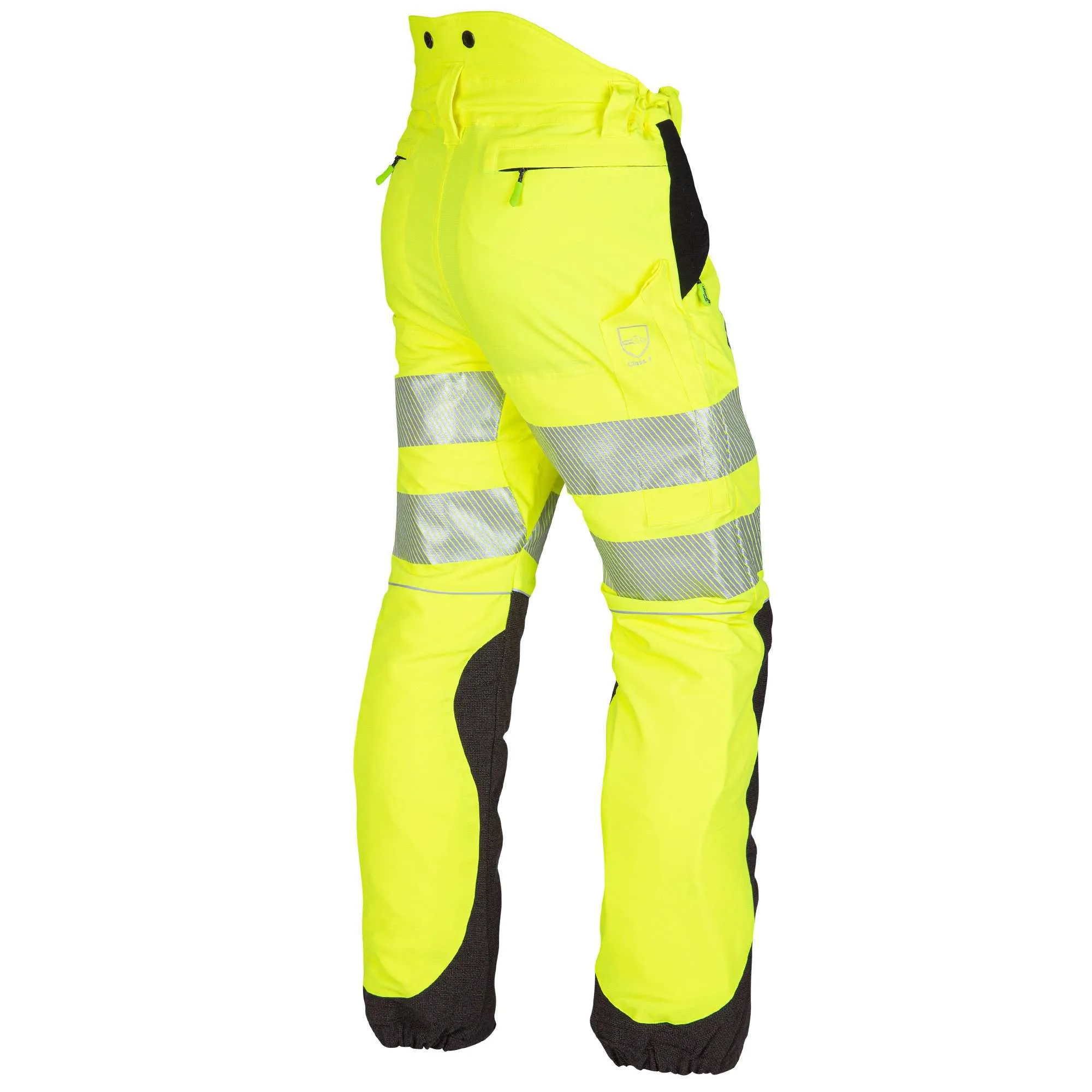 AT4050 Breatheflex Design Chainsaw Pants C Class 1 - Hi-Viz Yellow/Kevlar