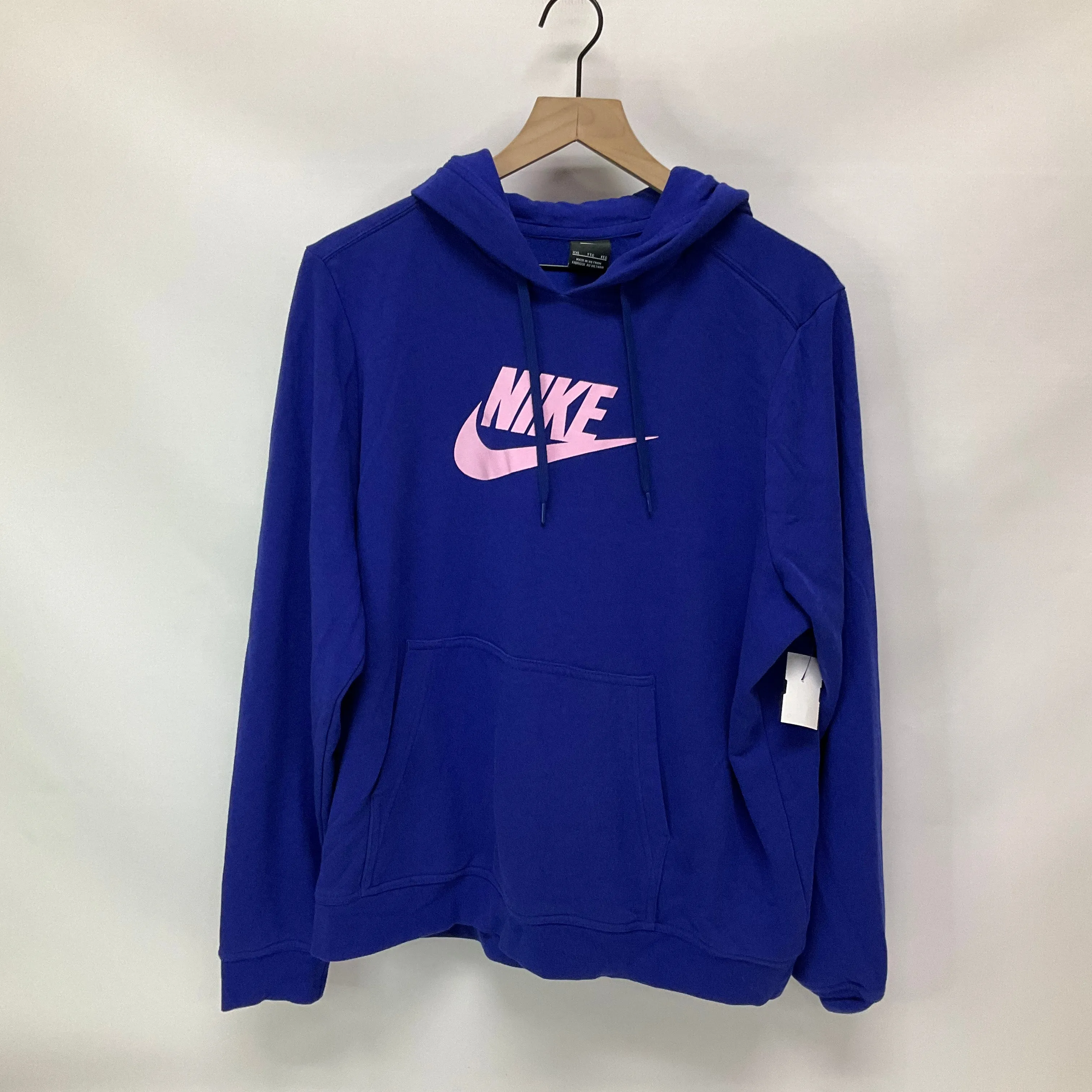 Athletic Sweatshirt Hoodie By Nike Apparel  Size: Xxl