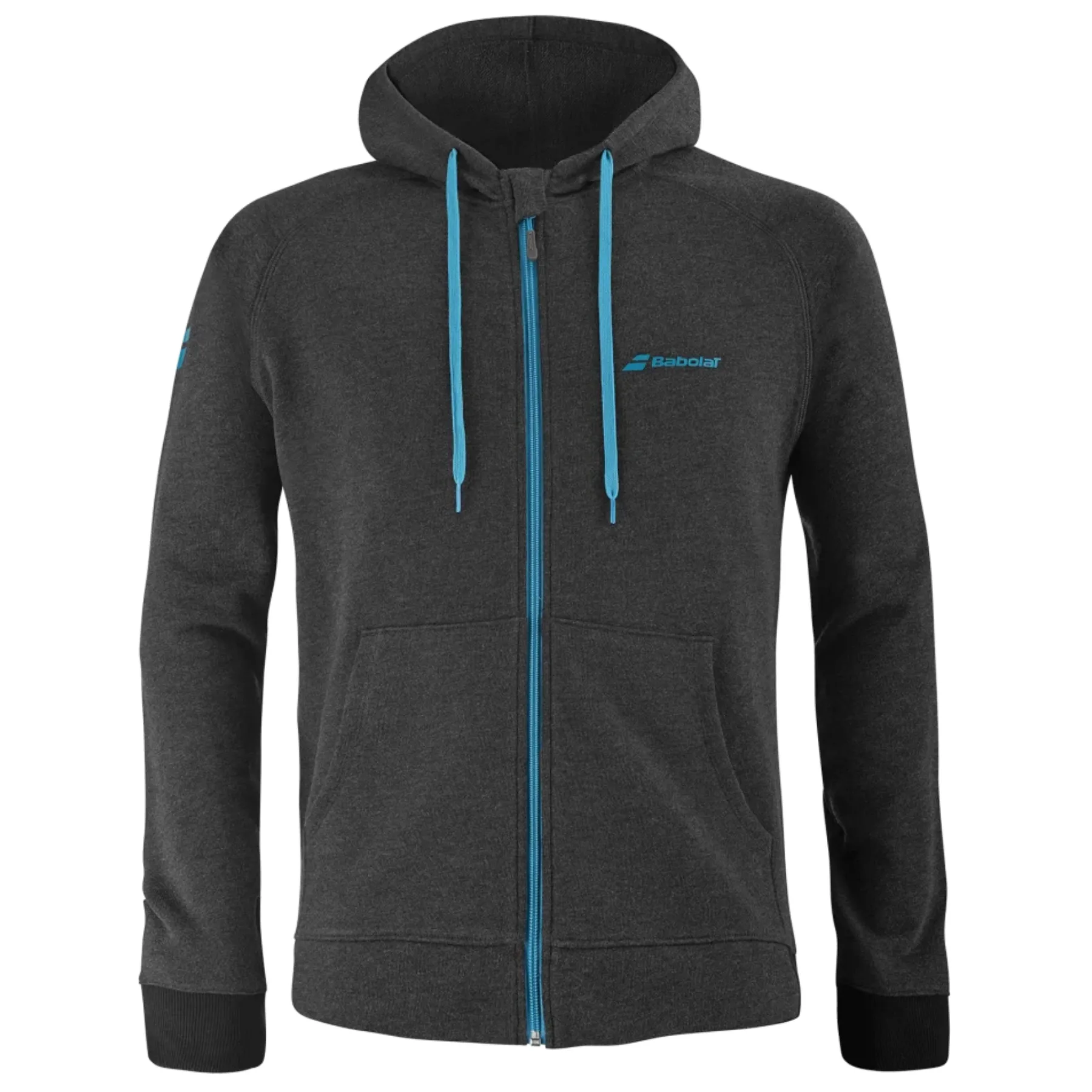 Babolat Exercise Boy Hood Jacket - Black Heather