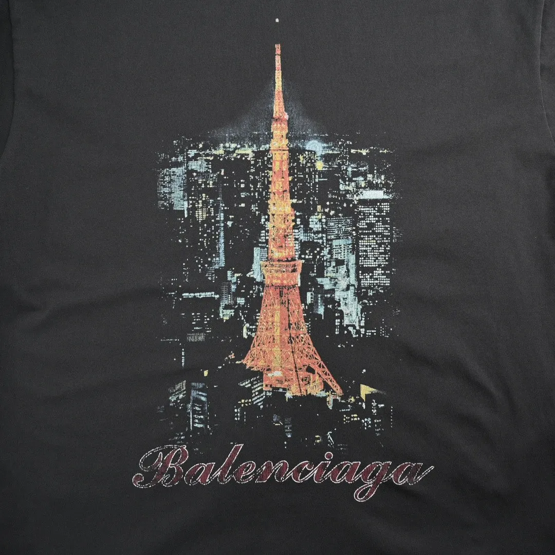 Balenciaga Tokyo Tower T-Shirt