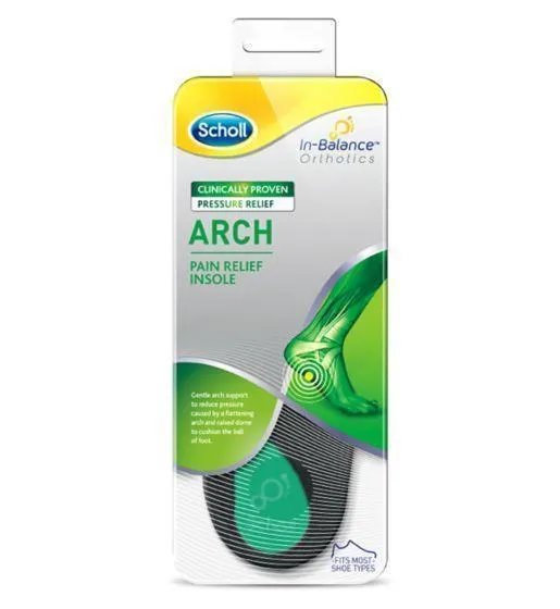 Ball of Foot & Arch Pain Relief Insoles Small