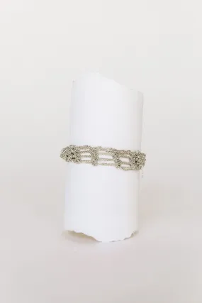 Bare Frame Bracelet, Silver