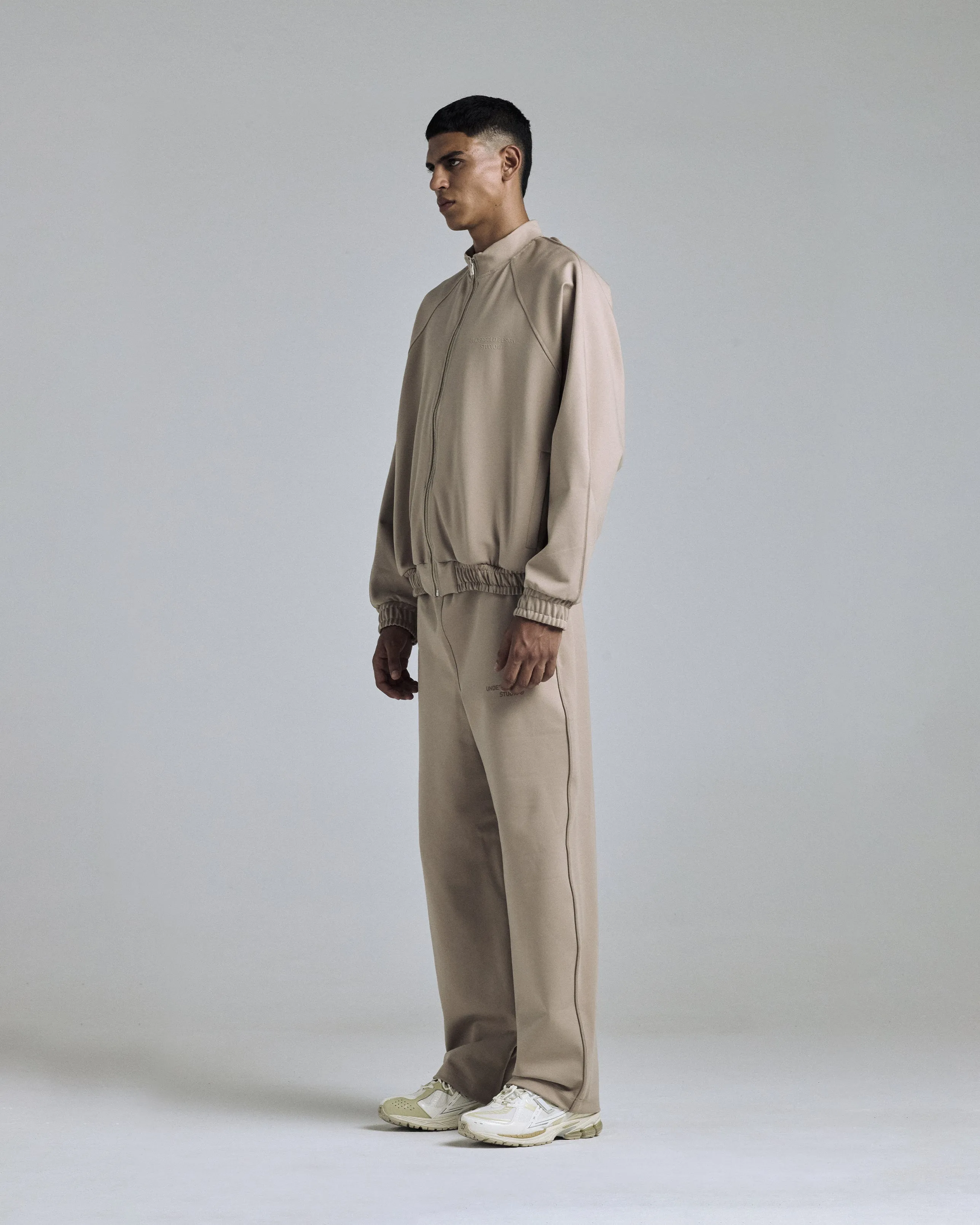 Basics Tracksuit Pants Sand