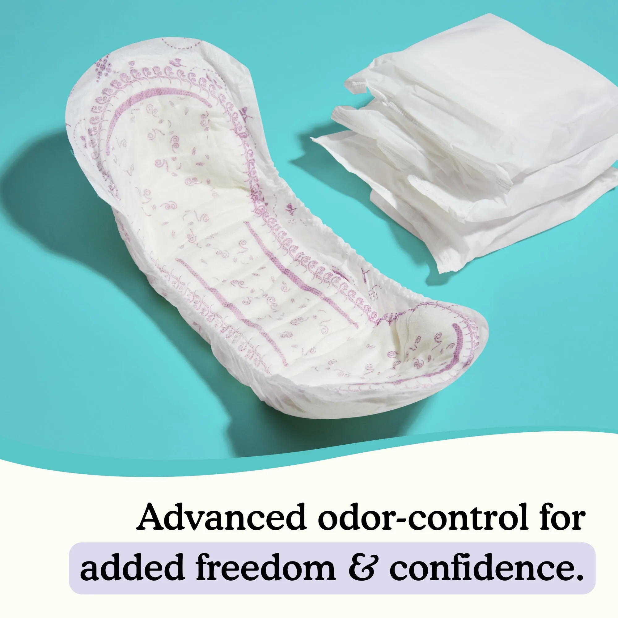 Because Premium Pads for Women (Overnight)