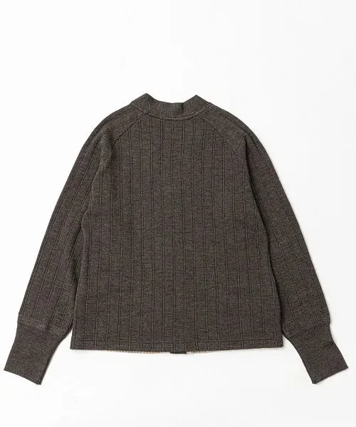 Belafonte Ragtime Clothing, Panel Cardigan, Smokey Brown