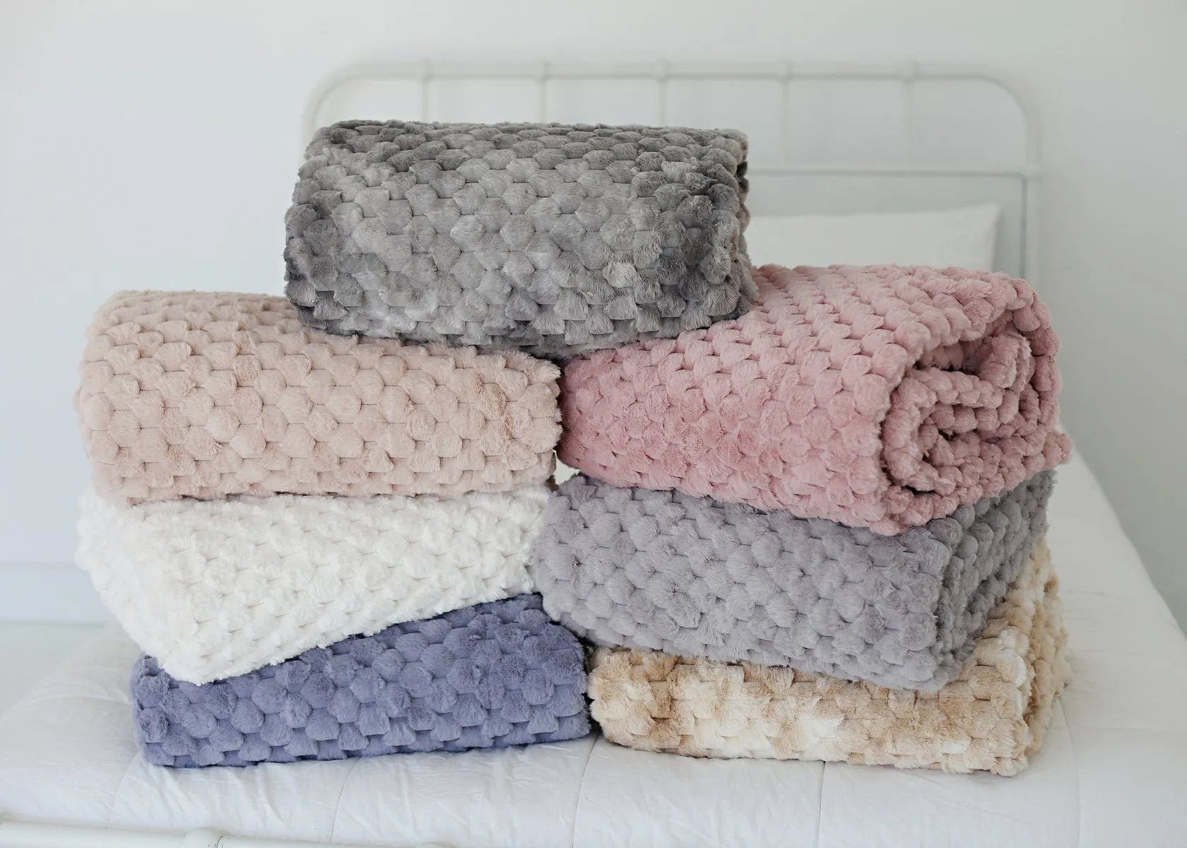 Belgian Waffle Oatmeal Blanket