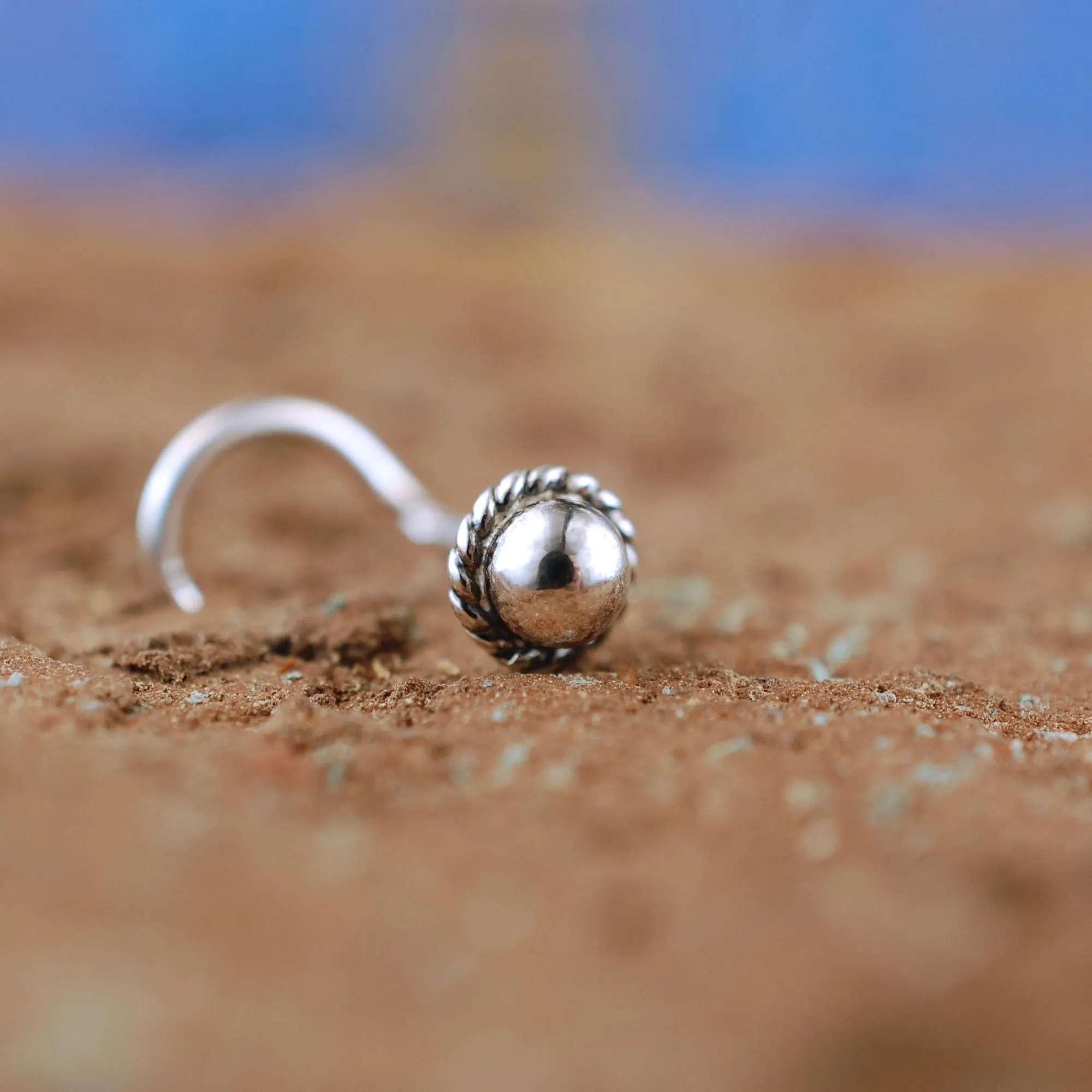 Big Flying Saucer Nose Stud - UFO Nose Ring