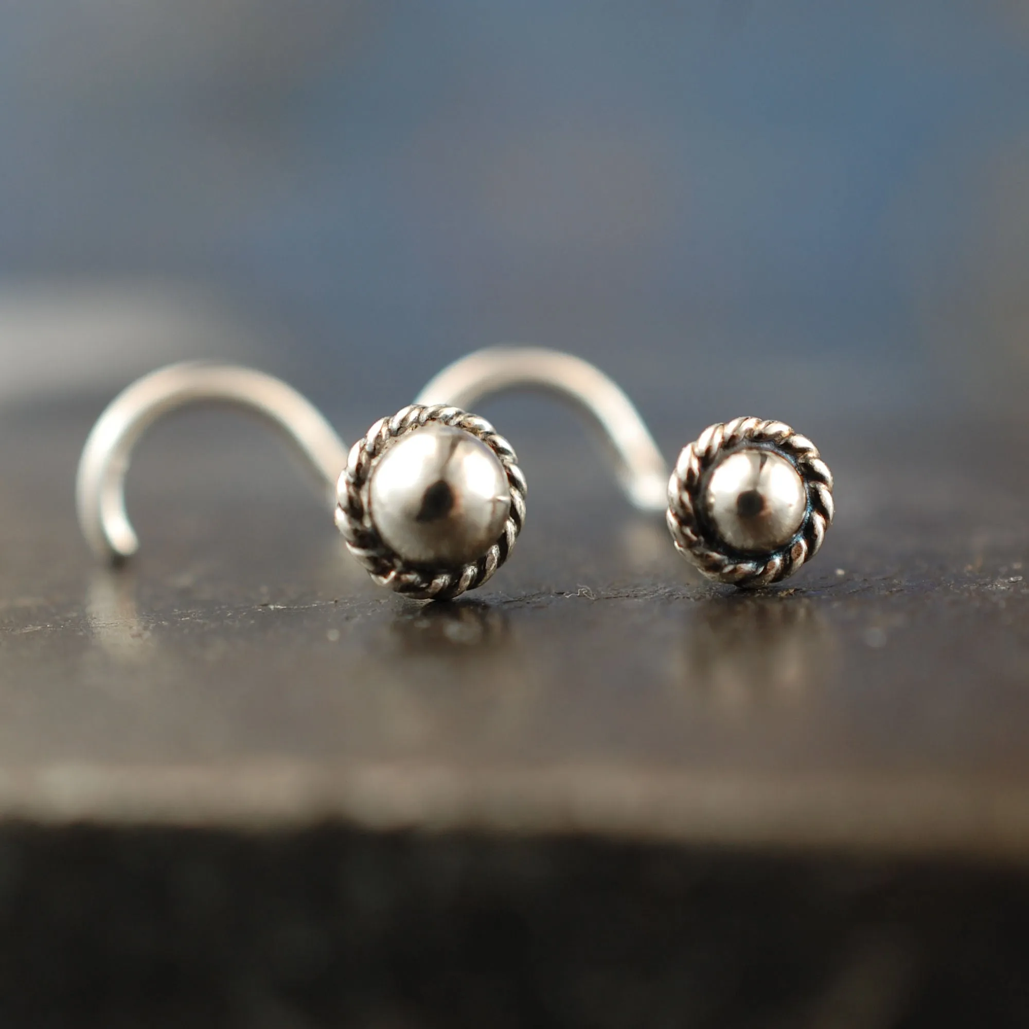 Big Flying Saucer Nose Stud - UFO Nose Ring