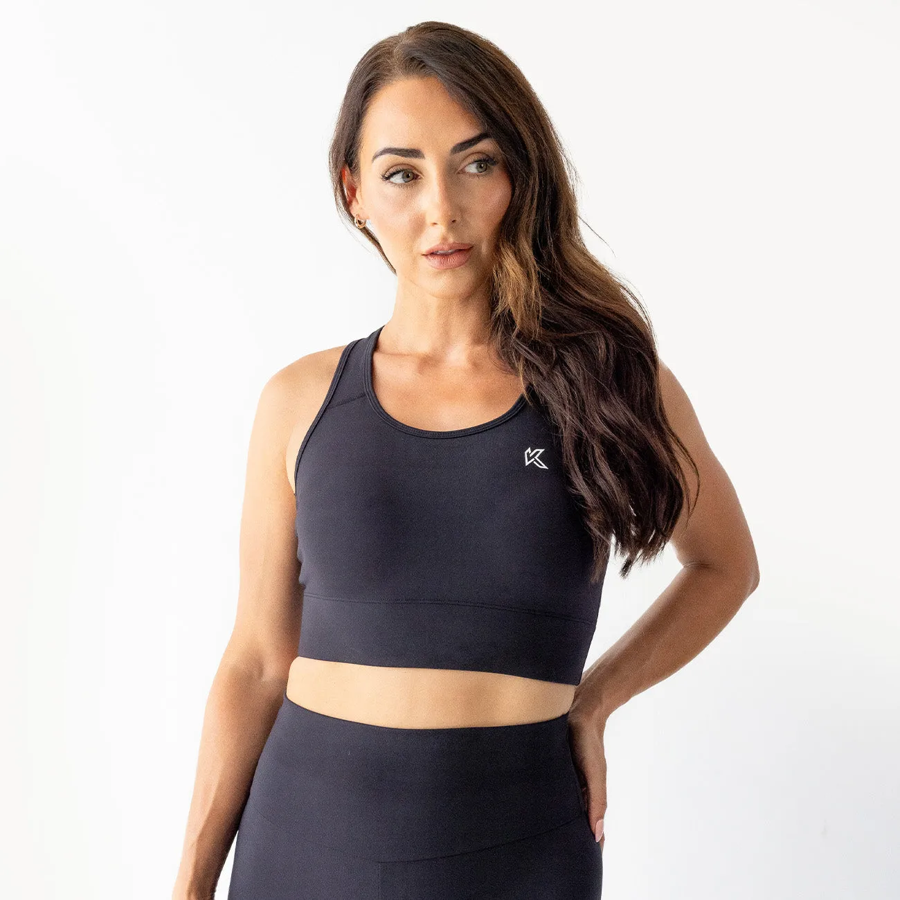 Black Active Sports Bra